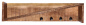 Preview: Möbilia Wandgarderobe natur 23020006