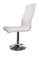 Preview: SalesFever Essgruppe 5 tlg. Ø80 cm, Esstisch MDF und Metall, Esszimmerstuhl Weiß besteht aus 1x391358+1x399613