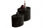 Preview: SalesFever Couchtisch 2er Set, oval, in Marmoroptik