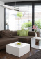 Preview: SalesFever Couchtisch 60x60x30cm weiß, hochglanz lackiert