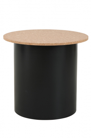 Möbilia Beistelltisch, 2er Set aus MDF mit Kork, Pinie , in der Farbe natur, schwarz 28020049