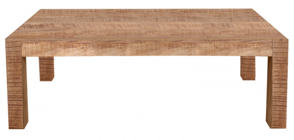 Möbilia Couchtisch 110x60 cm aus Mango, lackiert , in der Farbe natur 23020000