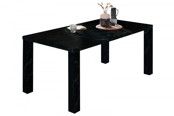 SalesFever Esstisch 180x90 cm, in Marmoroptik