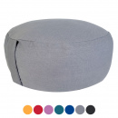 Yogakissen Meditationskissen Sitzkissen Bodenkissen Lotus rund H 16 x ø 31 cm Bezug waschbar