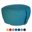 Yogakissen Meditationskissen Sitzkissen Bodenkissen Lotus rund H 16 x ø 31 cm Bezug waschbar