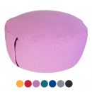 Yogakissen Meditationskissen Sitzkissen Bodenkissen Lotus rund H 16 x ø 31 cm Bezug waschbar