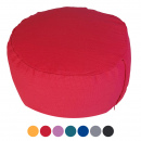 Yogakissen Meditationskissen Sitzkissen Bodenkissen Lotus rund H 16 x ø 31 cm Bezug waschbar